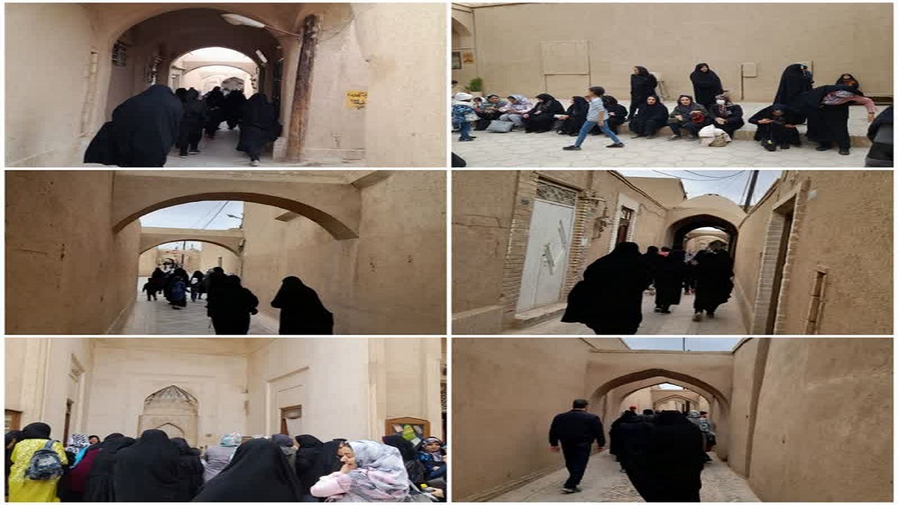 همایش پیاده روی خواهران بسیجی در یزد