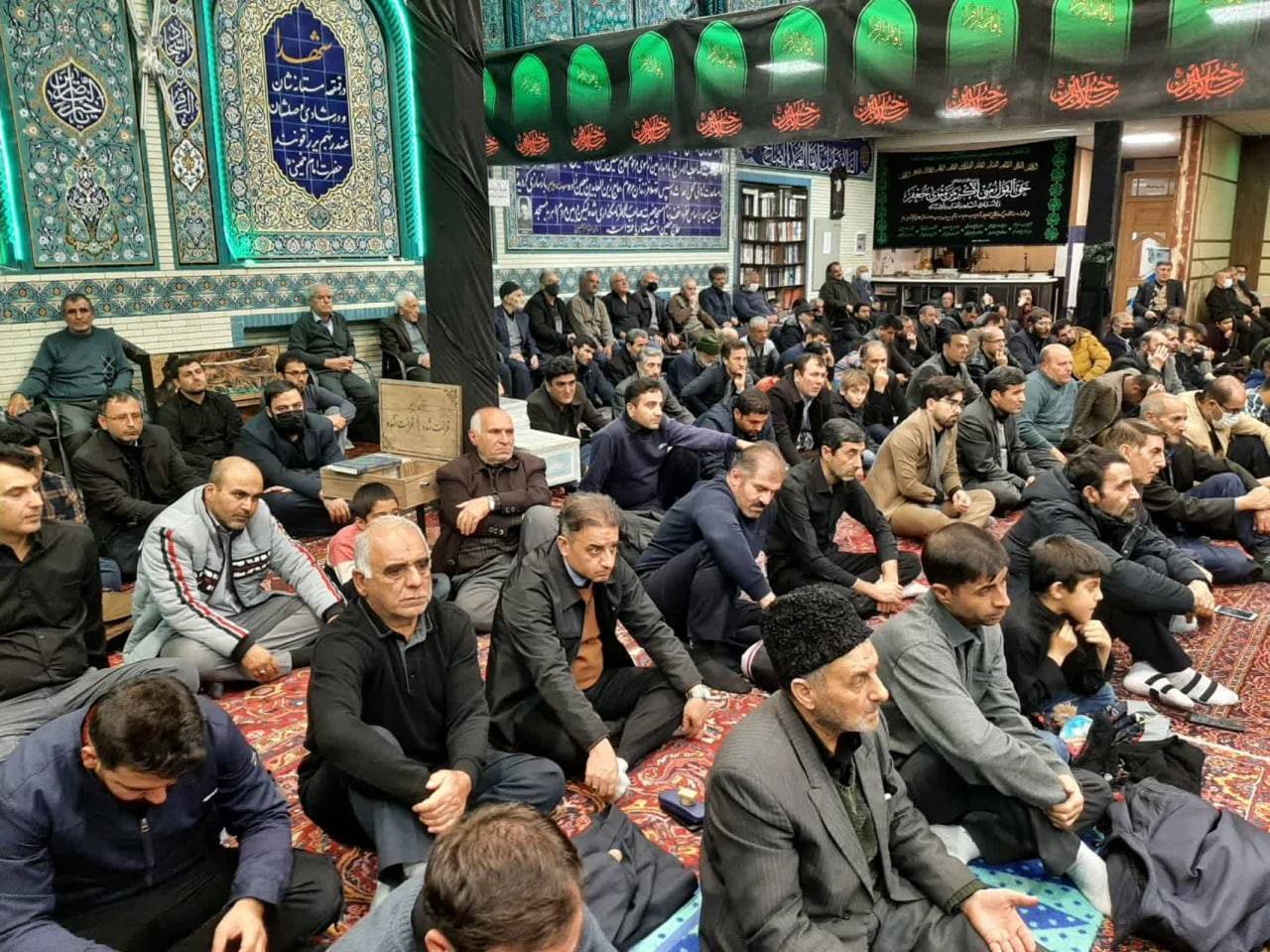 شهادت حضرت فاطمه(س) برگزاری مراسم شهادت حضرت فاطمه زهرا (س) در اهر + تصاویر