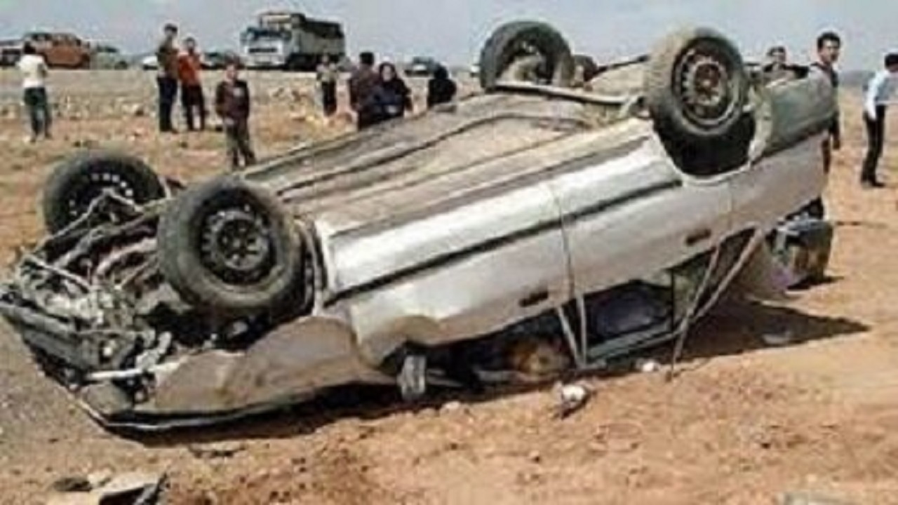 ۴ فوتی بر اثر برخورد خودروی پراید با تویوتا در محور زاهدان به میرجاوه
