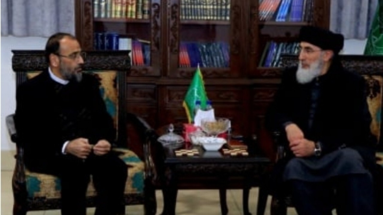 معاون سفارت جمهوری اسلامی ایران در کابل با گلبدین حکمتیار دیدار کردند