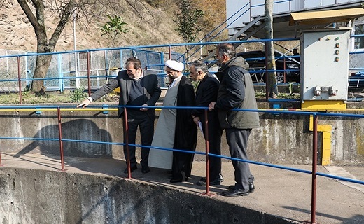 بازدید از مخازن سد خاکی و سد تاریک سنگر