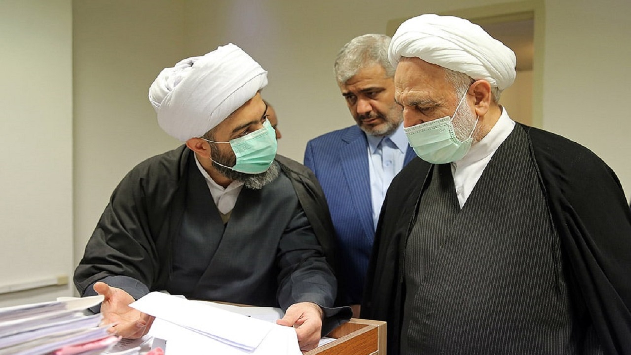 بازدید قاضی‌القضات از دادسرا و دادگاه انقلاب اسلامی تهران
