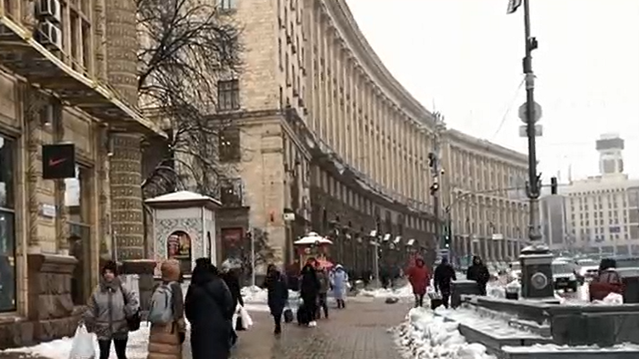 برف در اروپا