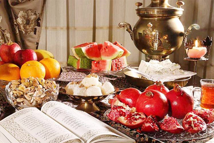 سفره شب یلدا
