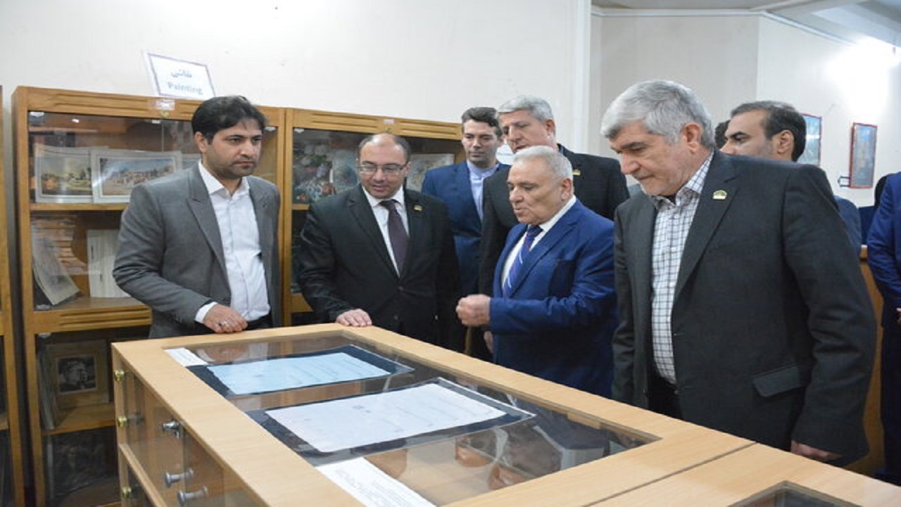 افتتاح نمایشگاه اسناد همکاری‌های ایران و ارمنستان در دانشگاه شهید چمران اهواز