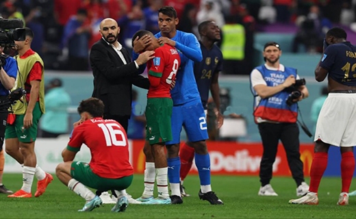 باخت مغربی ها در نیمه نهایی جام جهانی 2022 قطر