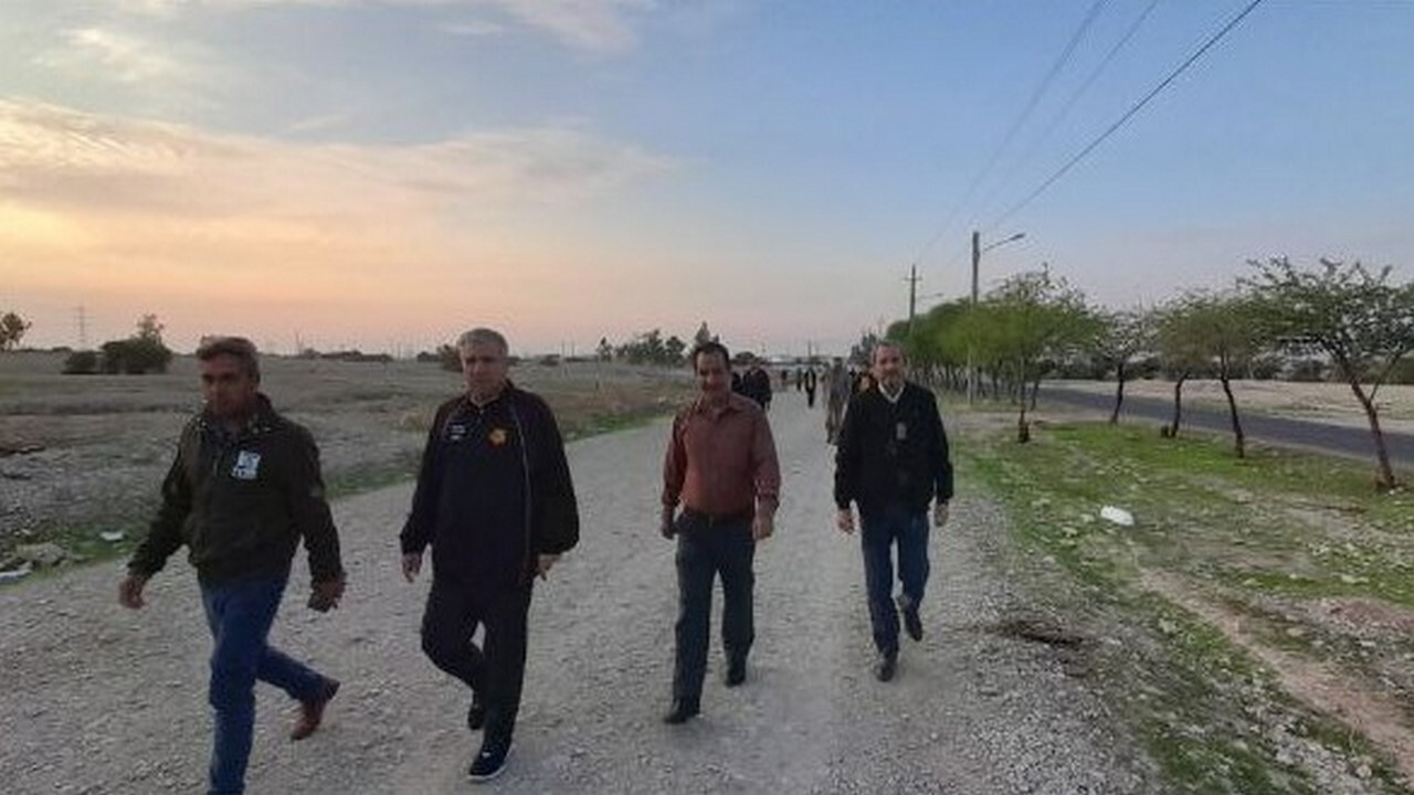 برگزاری همایش پیاده روی در دهلران