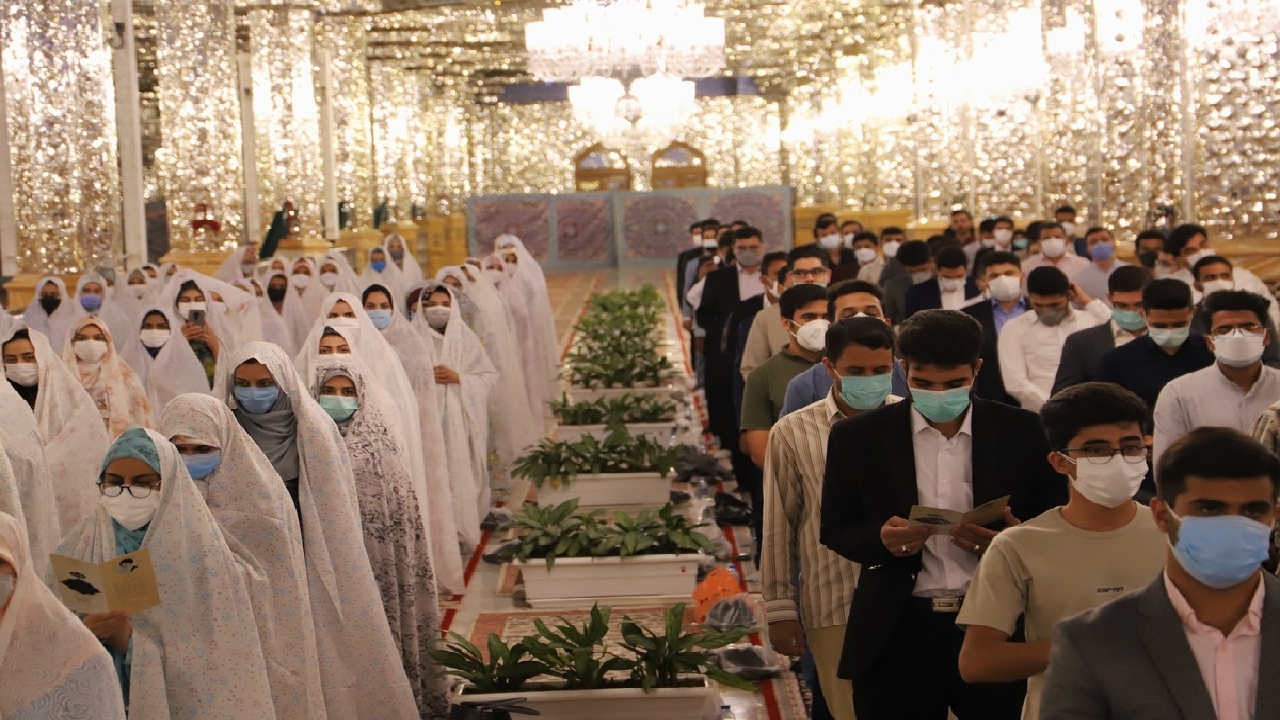 برگزاری بیست و پنجمین جشن ازدواج دانشجویی در مشهد