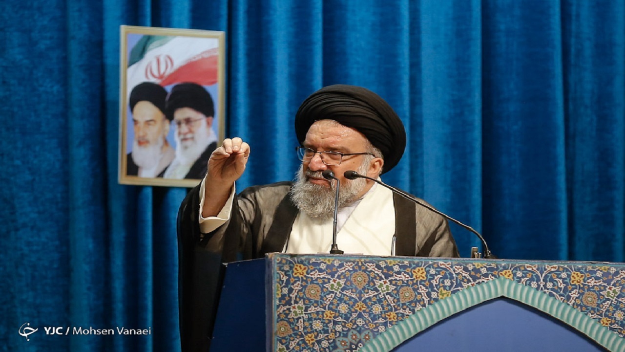 آیت‌الله خاتمی: جزایر سه گانه جزء ابدی ایران اسلامی هستند/نظام اسلامی نظام قانون است