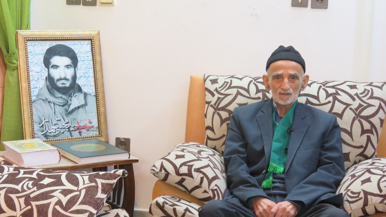 درگذشت پدر شهید علمدار