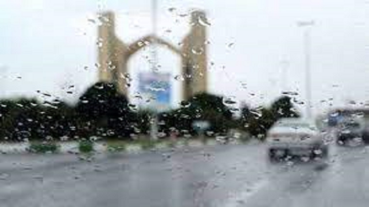 فعالیت سامانه بارشی در استان یزد