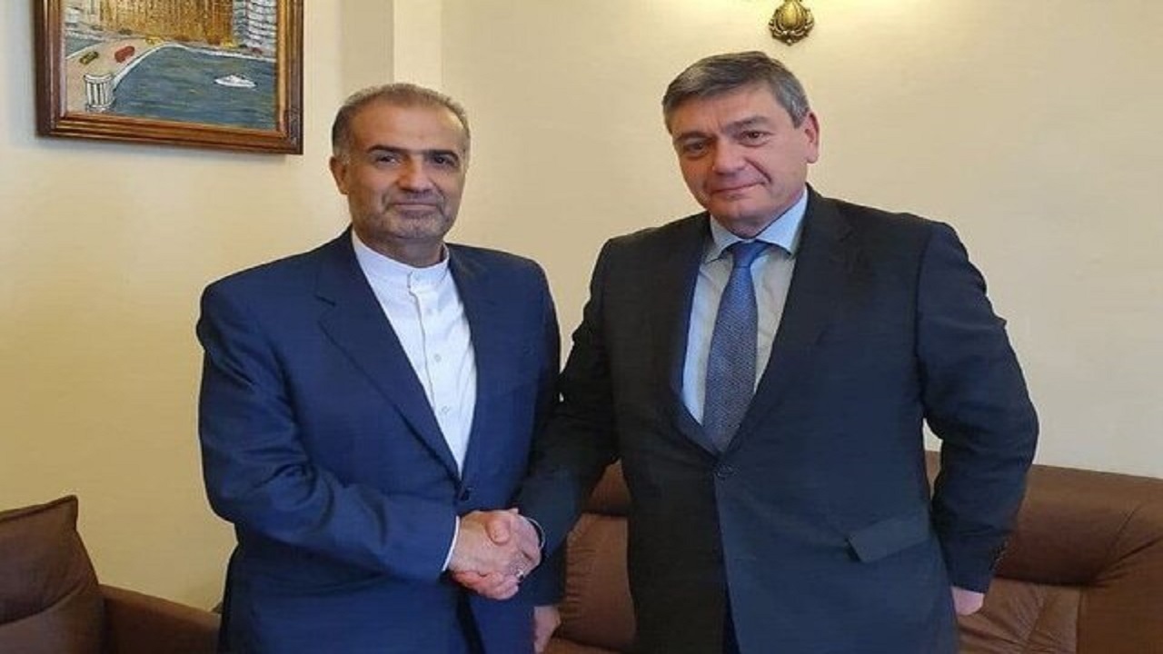 رایزنی سفیر ایران در مسکو در مورد آخرین تحولات اوکراین
