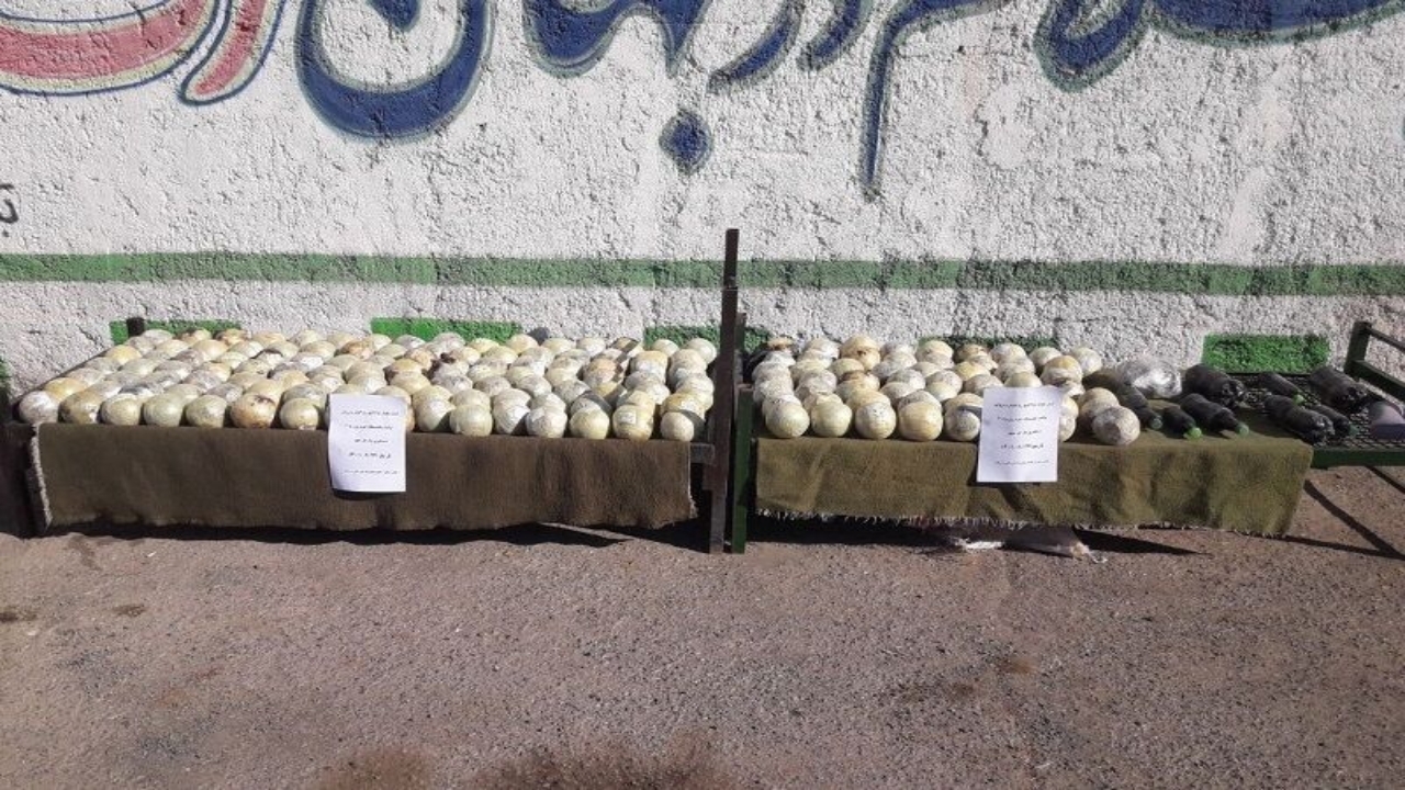 کشف بیش از ۱۹۵ کیلوگرم تریاک در مه‌ولات خراسان رضوی