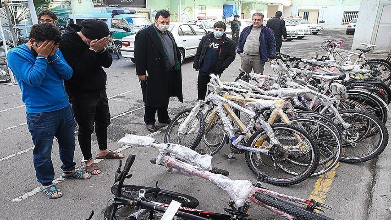 کشف ۲۰ فقره سرقت دوچرخه