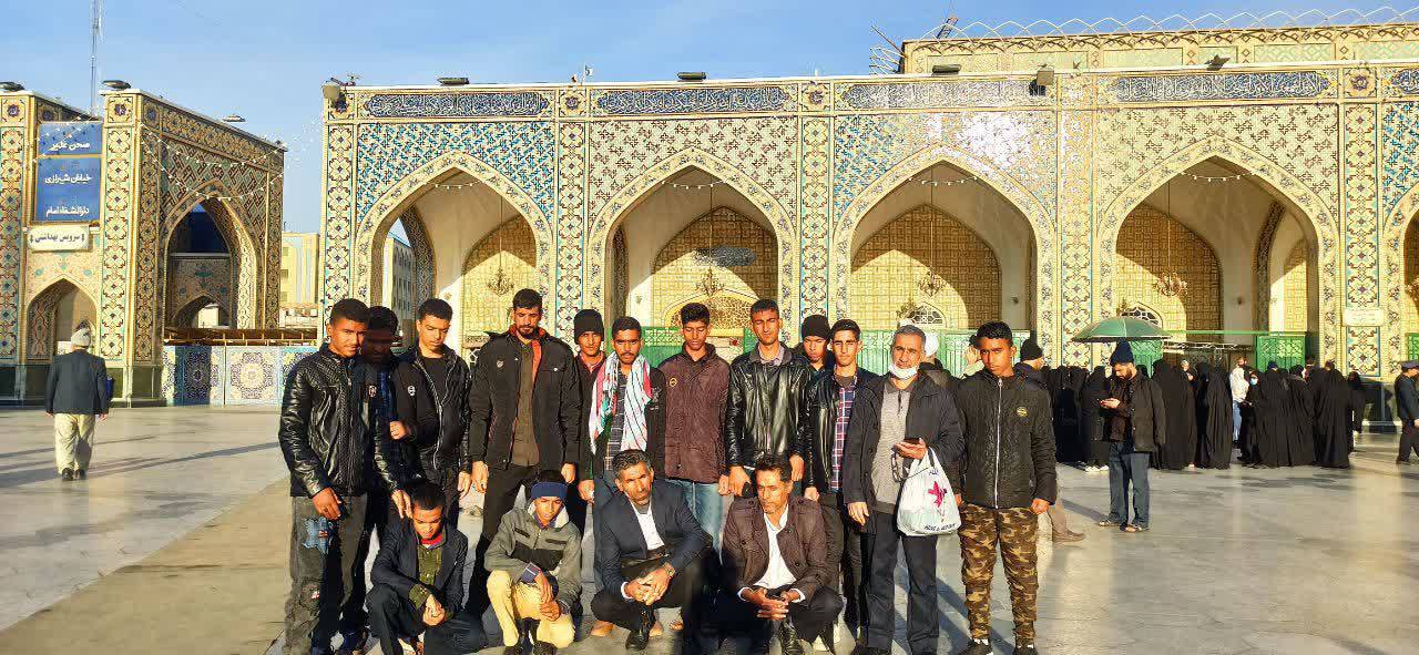 اعزام ۴۵ زائر اولی دانش آموز ریگانی به مشهد مقدس