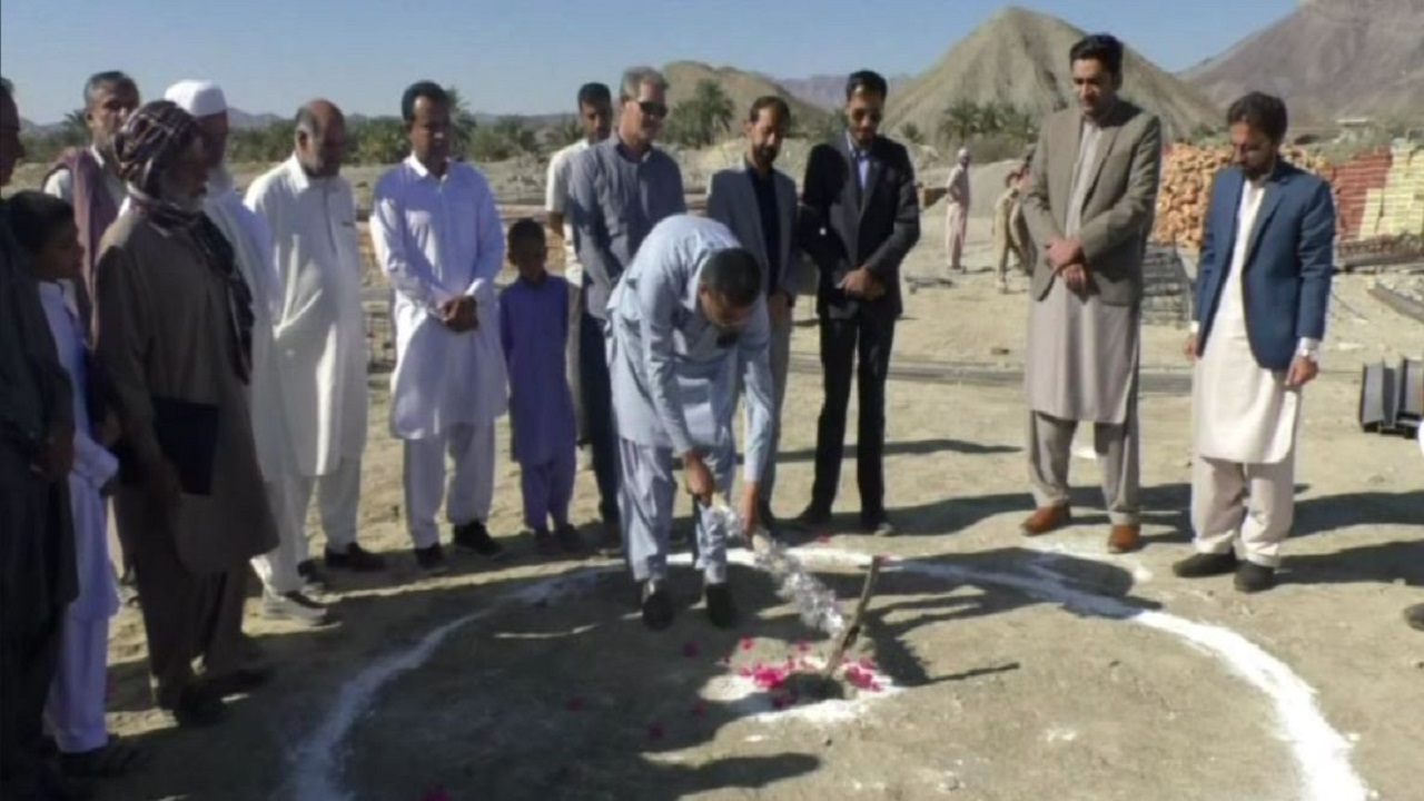 ساخت مدرسه چهارکلاسه خیری در شهرستان قصرقند