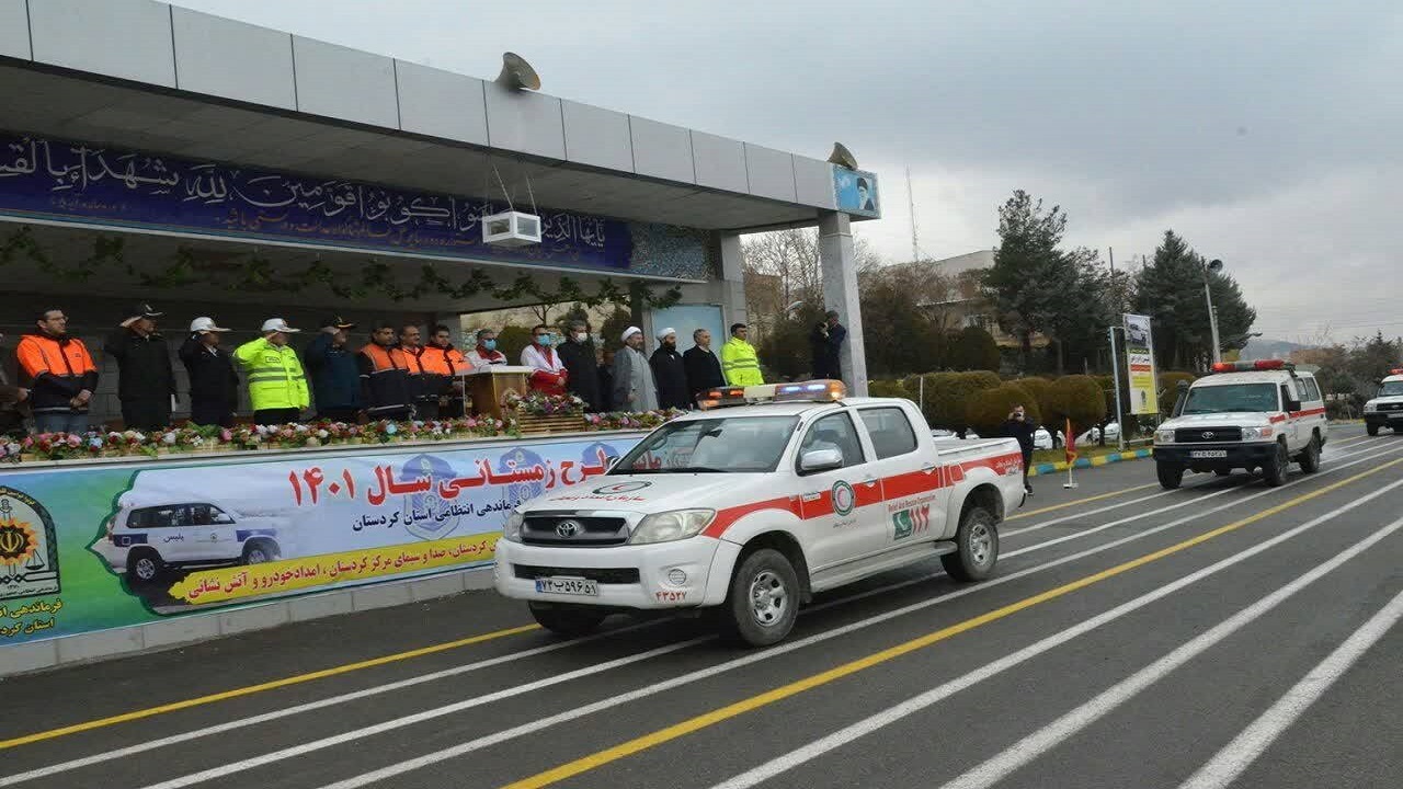 آغاز طرح امداد و نجات زمستانه هلال احمر در کردستان