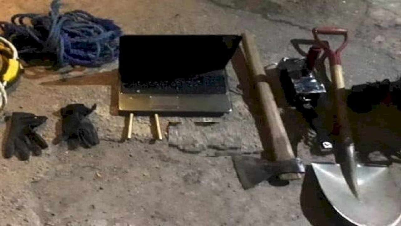 دستگیری حفاران غیر مجاز در شهرستان ملایر