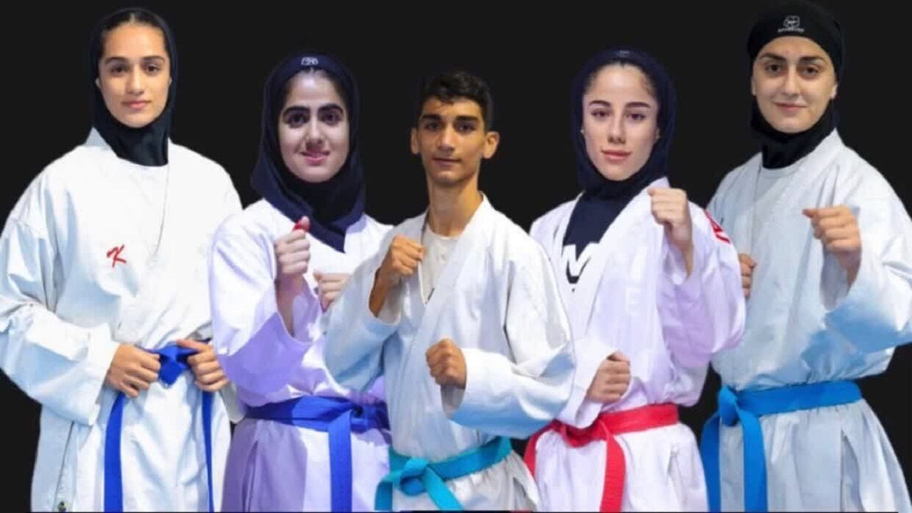 ۵ مدال رنگارنگ،ره آورد مازندرانی‌ها از پیکار‌های آسیایی کاراته