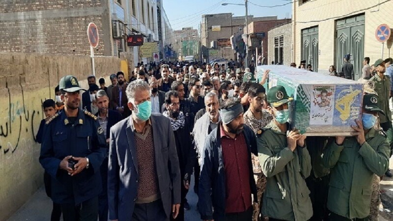 پیکر شهید طرح امنیت در زابل تشییع شد