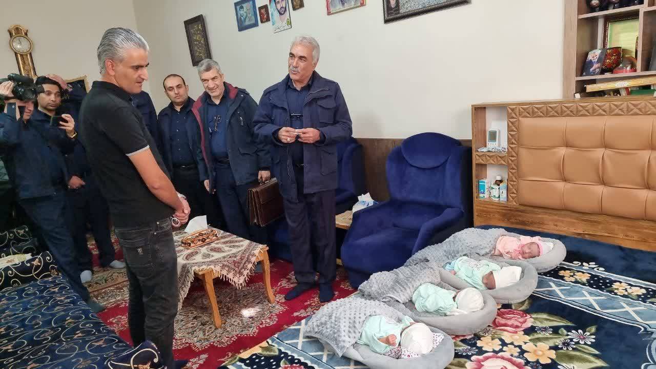 فولاد زرند دغدغه اشتغال پدرچهارقلوهای زرندی را رفع می کند