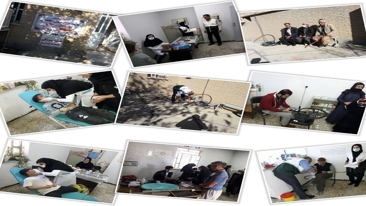 ارائه خدمات پزشکی و بهداشتی جامعه بسیج در روستای رماوند + تصاویر