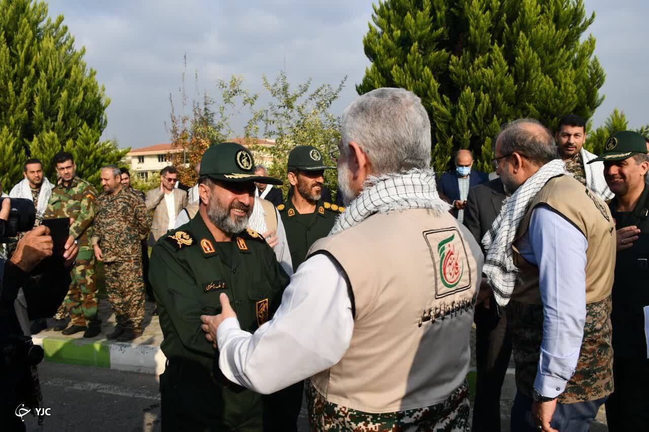 رزمایش میثاق با هزار ۸۲۶ شهید بسیجی در گرگان برگزار شد