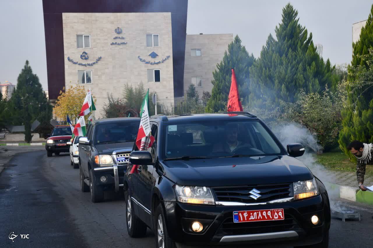 رزمایش میثاق با هزار ۸۲۶ شهید بسیجی در گرگان برگزار شد