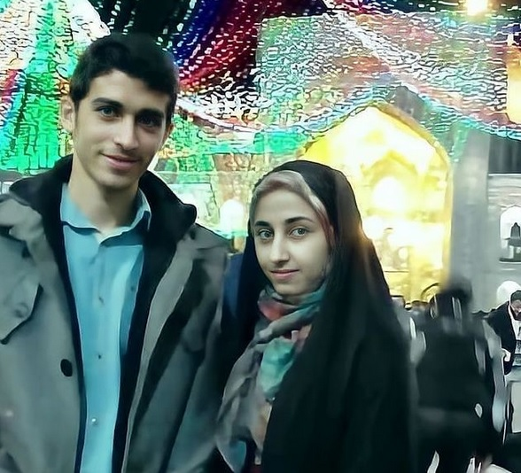 شهید دانشگر و همسر