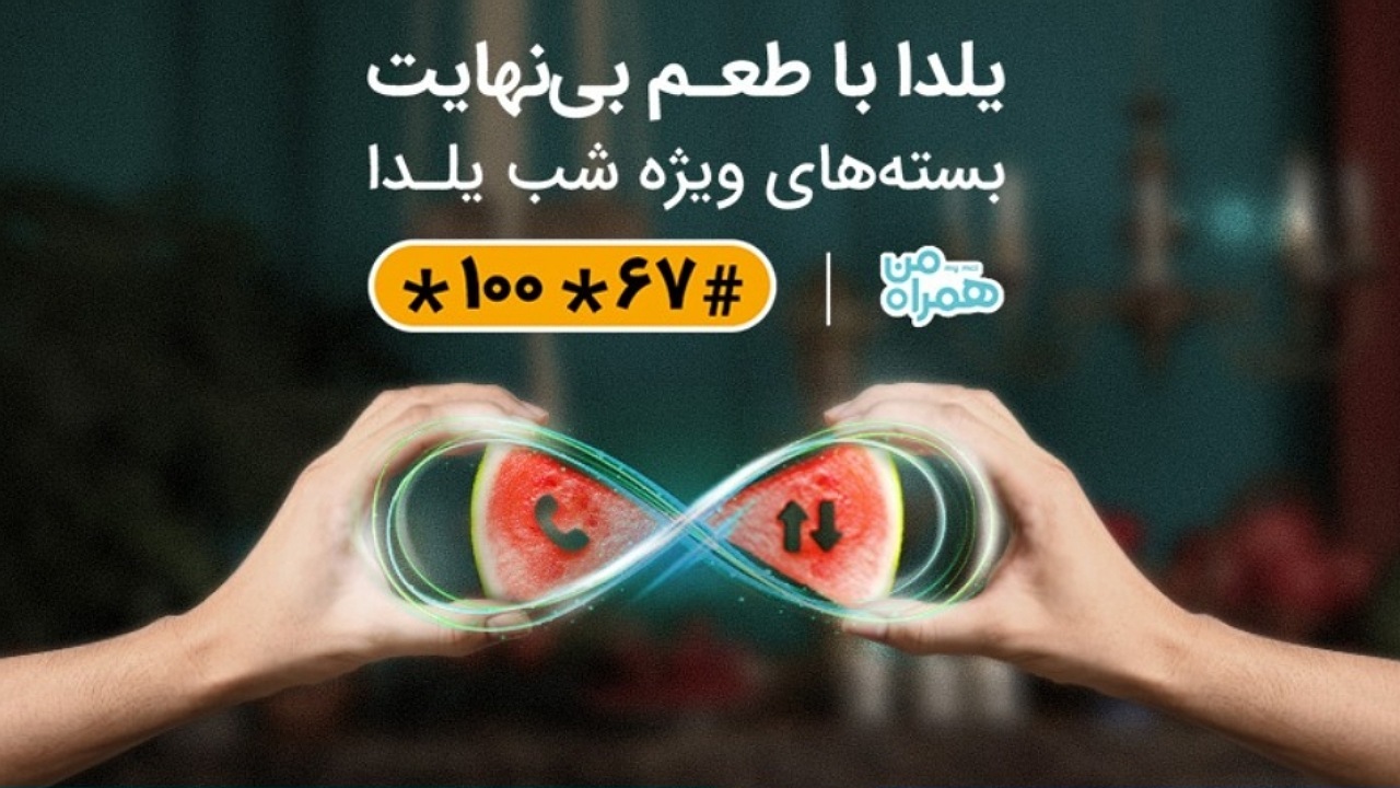 بسته‌های متنوع مکالمه و اینترنت همراه اول ویژه شب یلدا