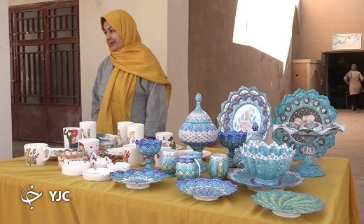 برپایی نمایشگاه یلدایی در بافق+تصویر برپایی نمایشگاه یلدایی در بافق+تصویر
