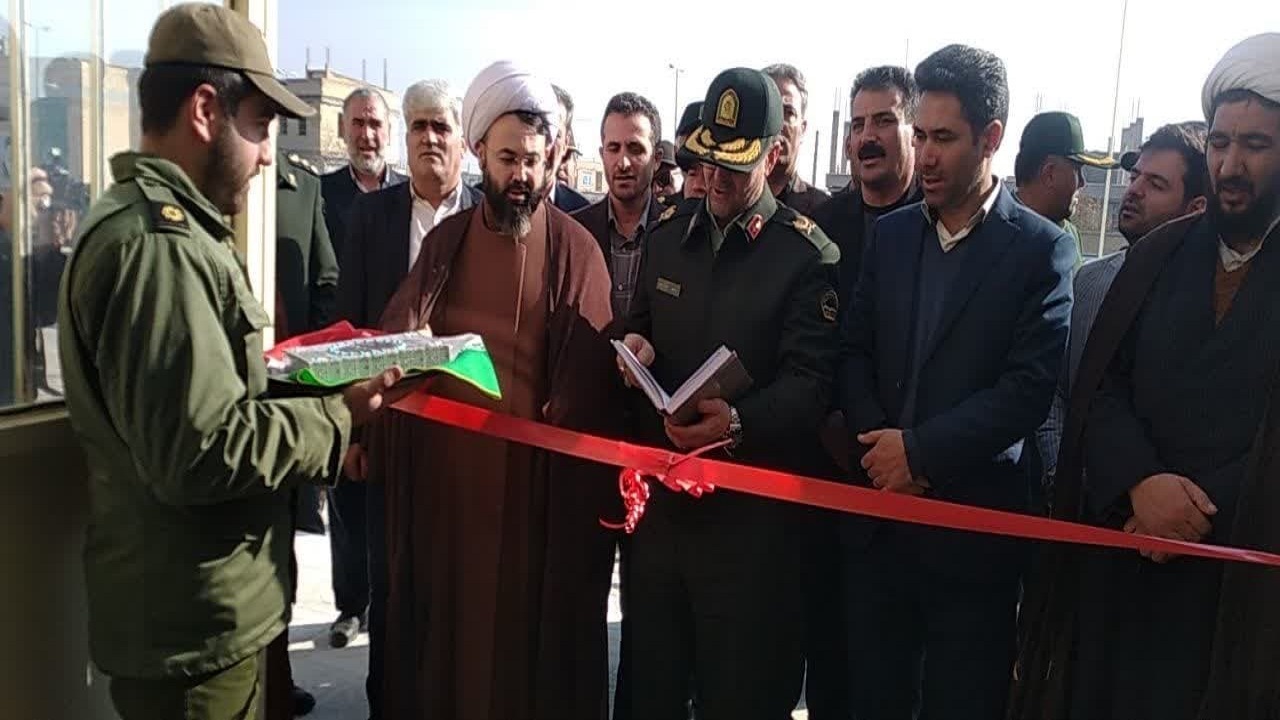 افتتاح ستاد فرماندهی انتظامی در شهرستان تازه تاسیس چهاربرج