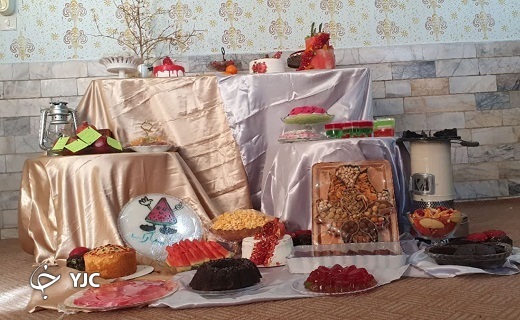 دانش آموزان بافقی یلدا را جشن گرفتند + تصاویر