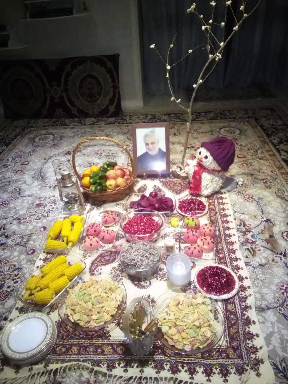 مراسم شب یلدا شهروندان با به اشتراک گذاری تصاویر یلدایی ما را مهمان خانه هایشان کردند