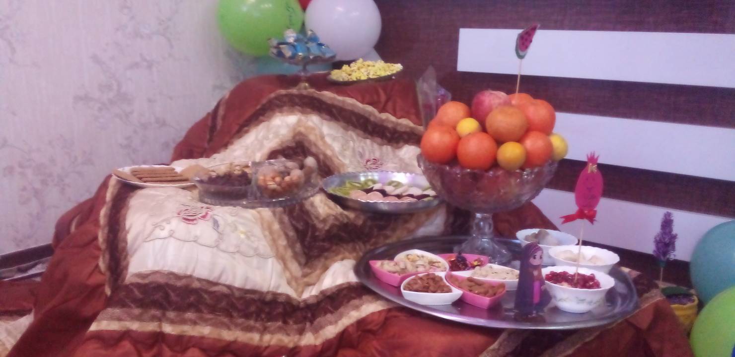 یادا در روستای جعدان شهروندان با به اشتراک گذاری تصاویر یلدایی ما را مهمان خانه هایشان کردند