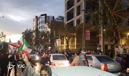 شادی مردم گلستان بعد از برد شیرین ایران