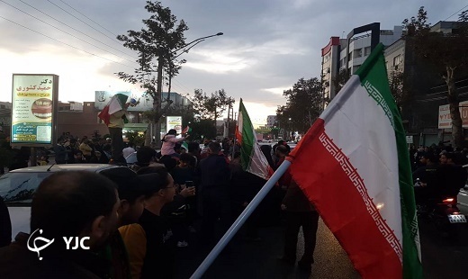 شادی مردم گلستان بعد از برد شیرین ایران