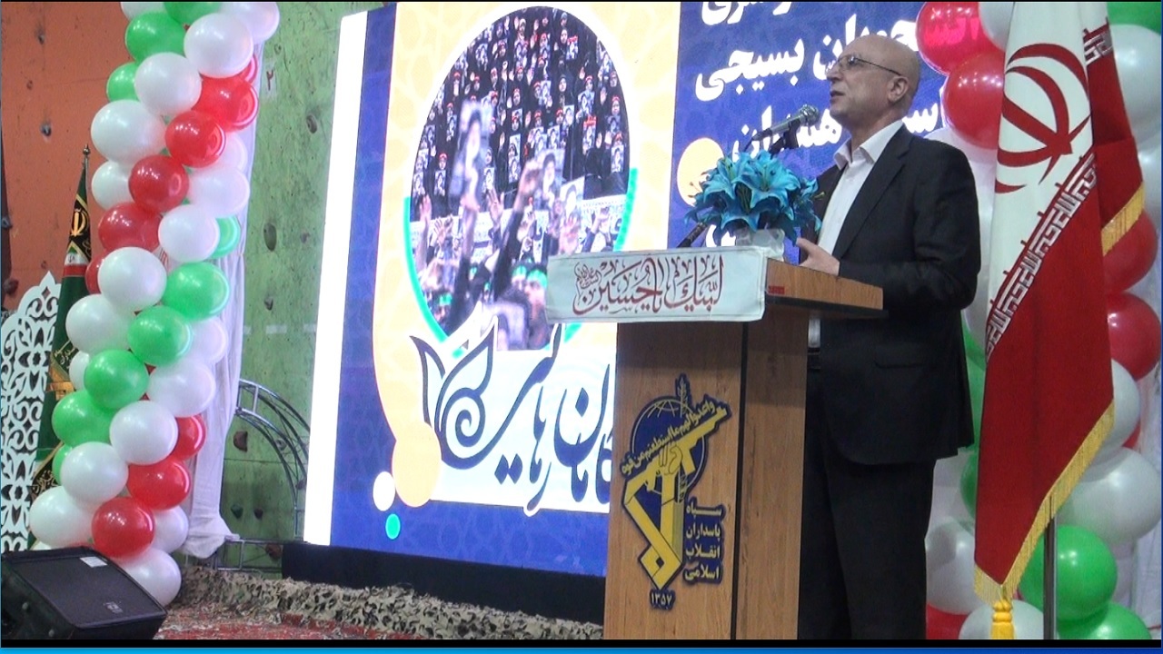 اجتماع بزرگ دانشجویان بسیجی سراسر استان همدان با عنوان پیشگامان رهائی