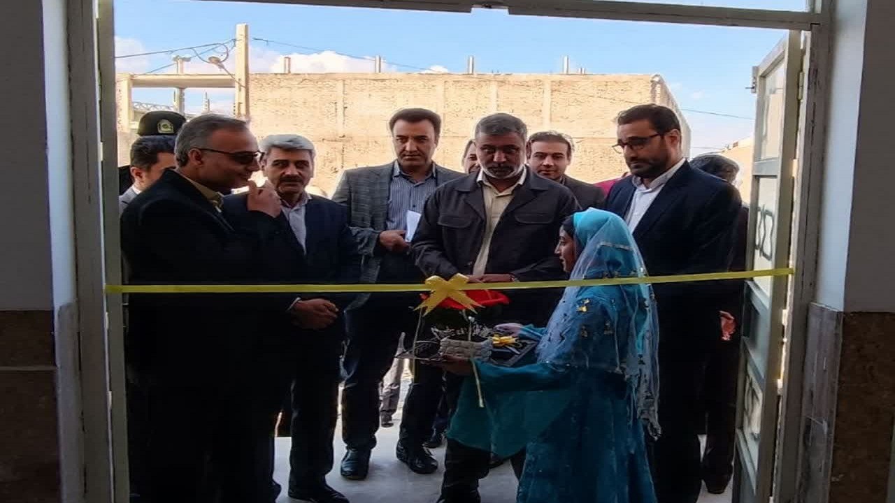 افتتاح کتابخانه عمومی پروفسور سمیعی در بخش چاهک