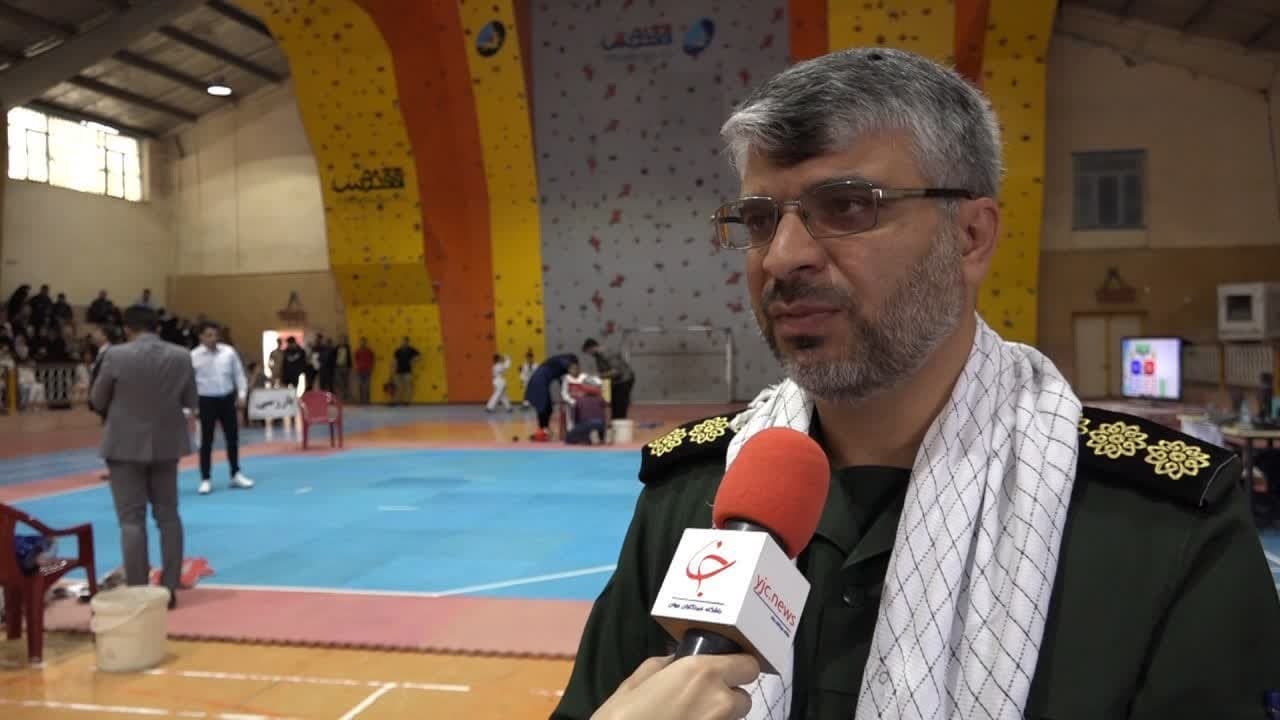 رقابت ورزشکاران بافقی در المپیاد ورزشی بسیج