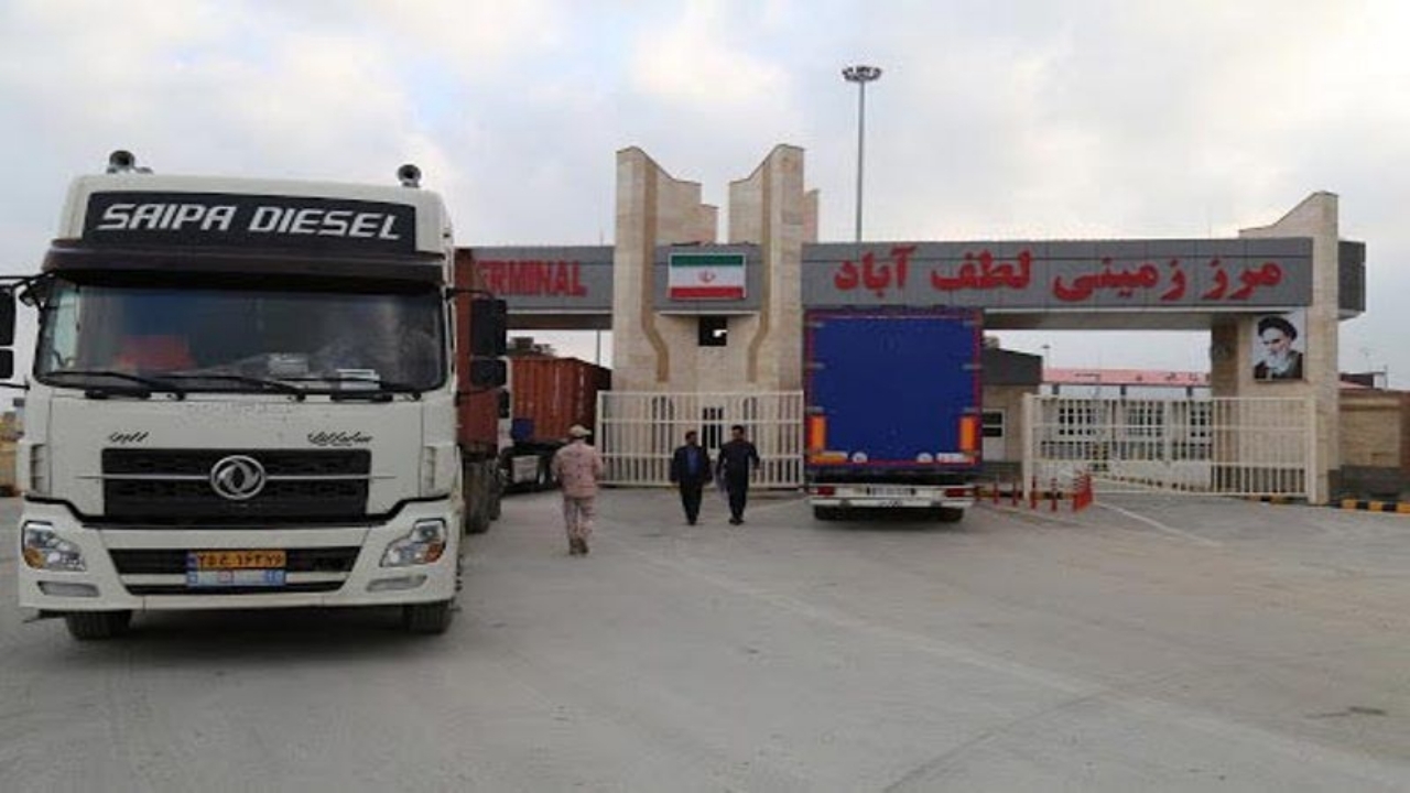افزایش تردد ناوگان ترانزیتی خارجی از مرز لطف آباد خراسان رضوی
