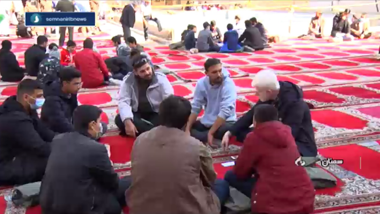برگزاری همایش میقات صالحین بسیجیان در استان سمنان