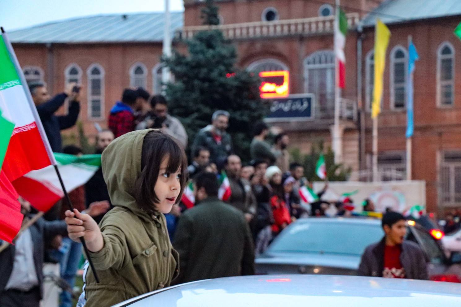 جشن شادی مردم ارومیه بعد از پیروزی تیم ملی به روایت تصاویر