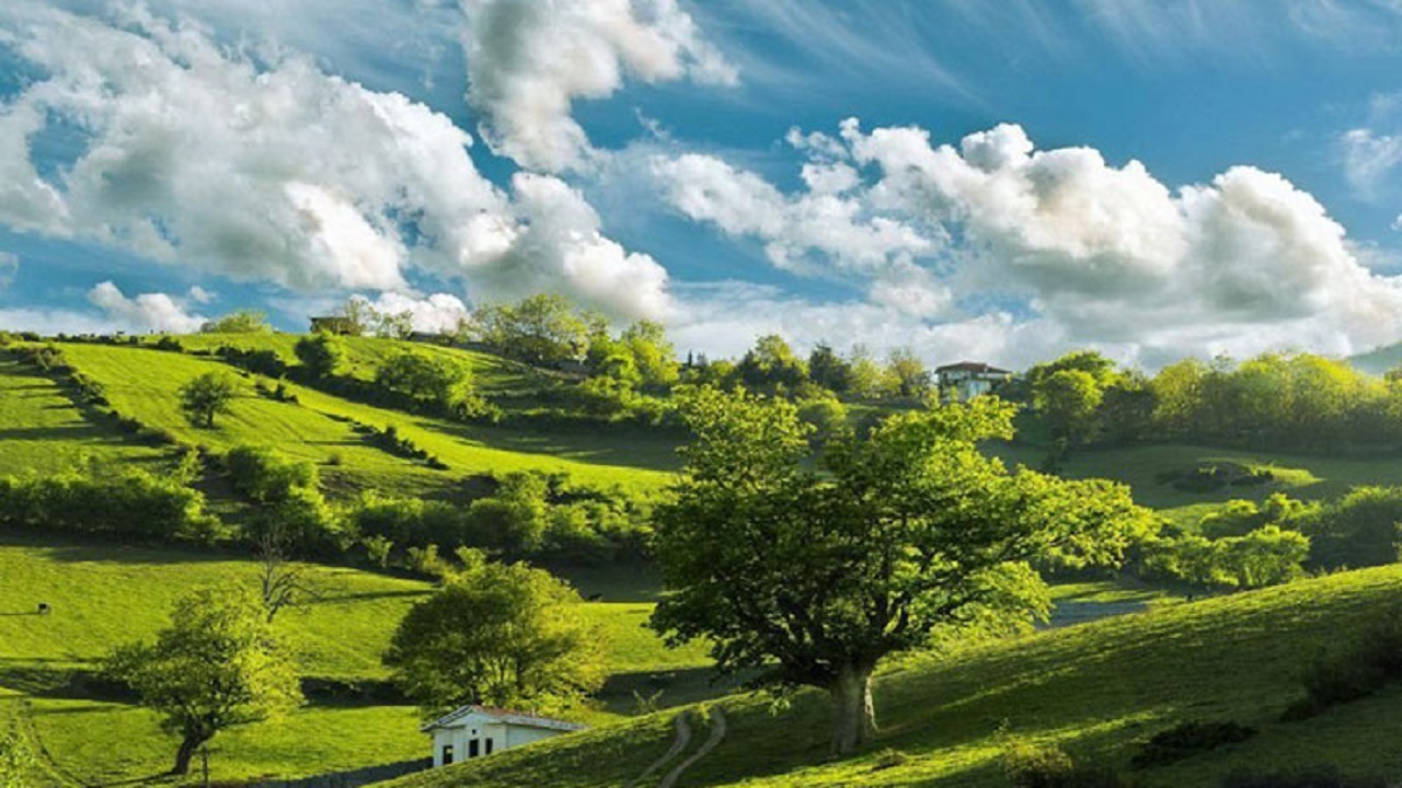 جلوه گری طبیعت پاییزی در روستای کلان + فیلم