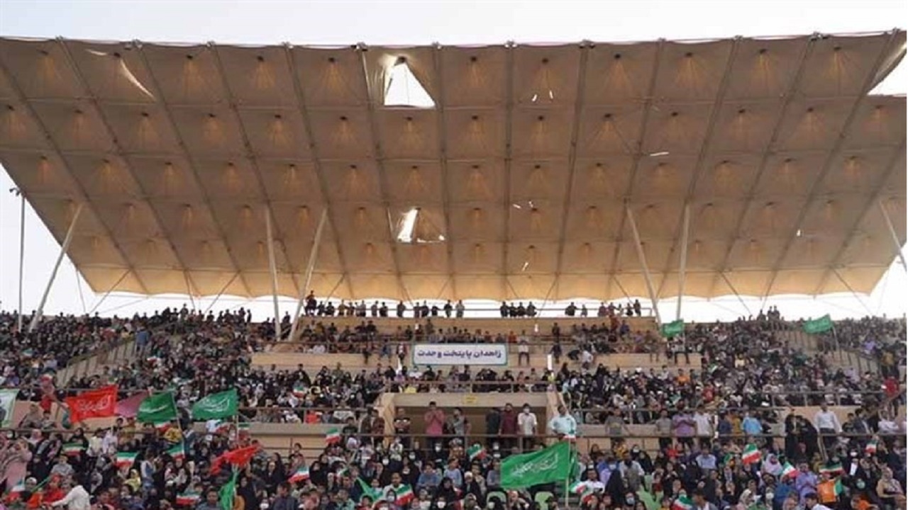 اجتماع بزرگ بسیجیان در زاهدان