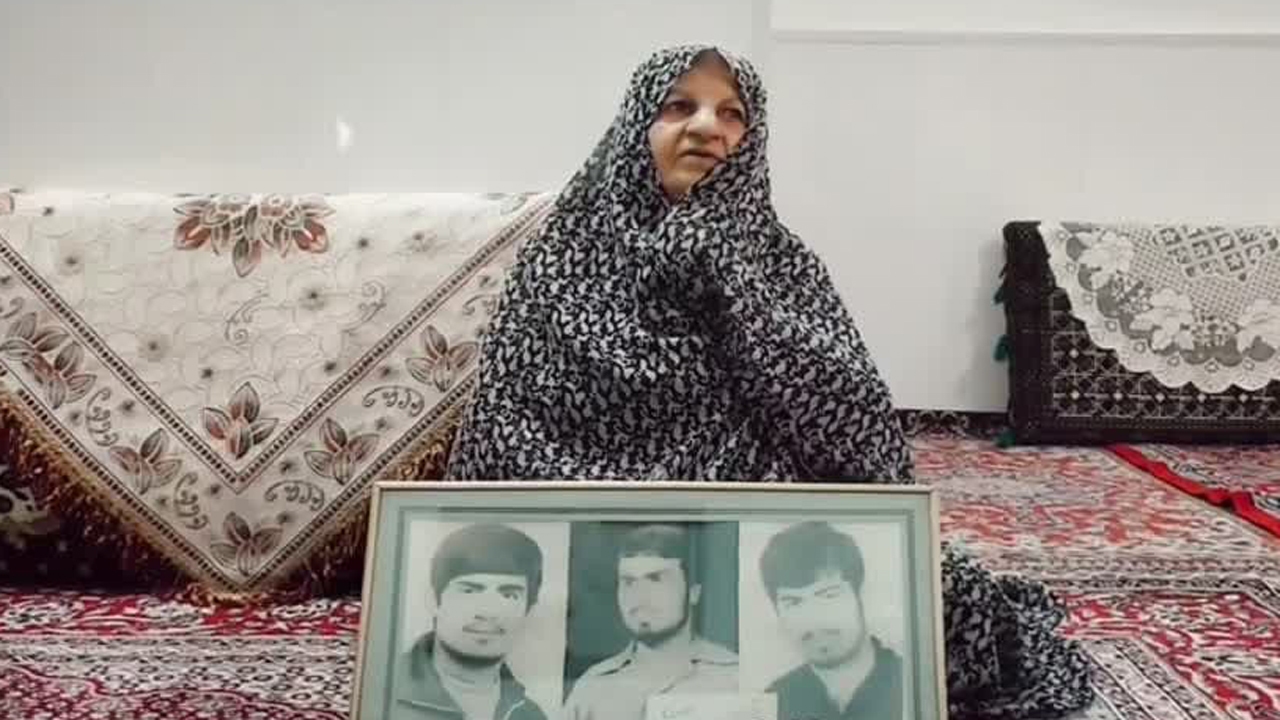 درگذشت مادر سه شهید در فریدونکنار