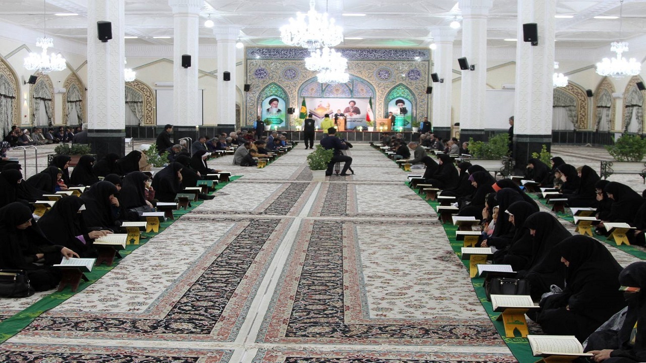 برگزاری کرسی تلاوت رضوی در زیارتگاه آیت الله مدرس (ره)