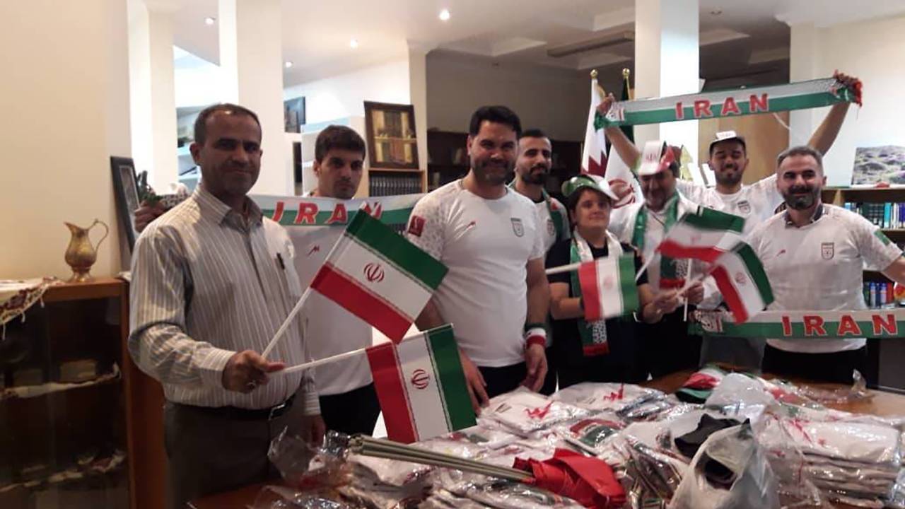 توزیع بیش از ۶ هزار بسته حمایتی به هواداران تیم ملی فوتبال ایران در قطر
