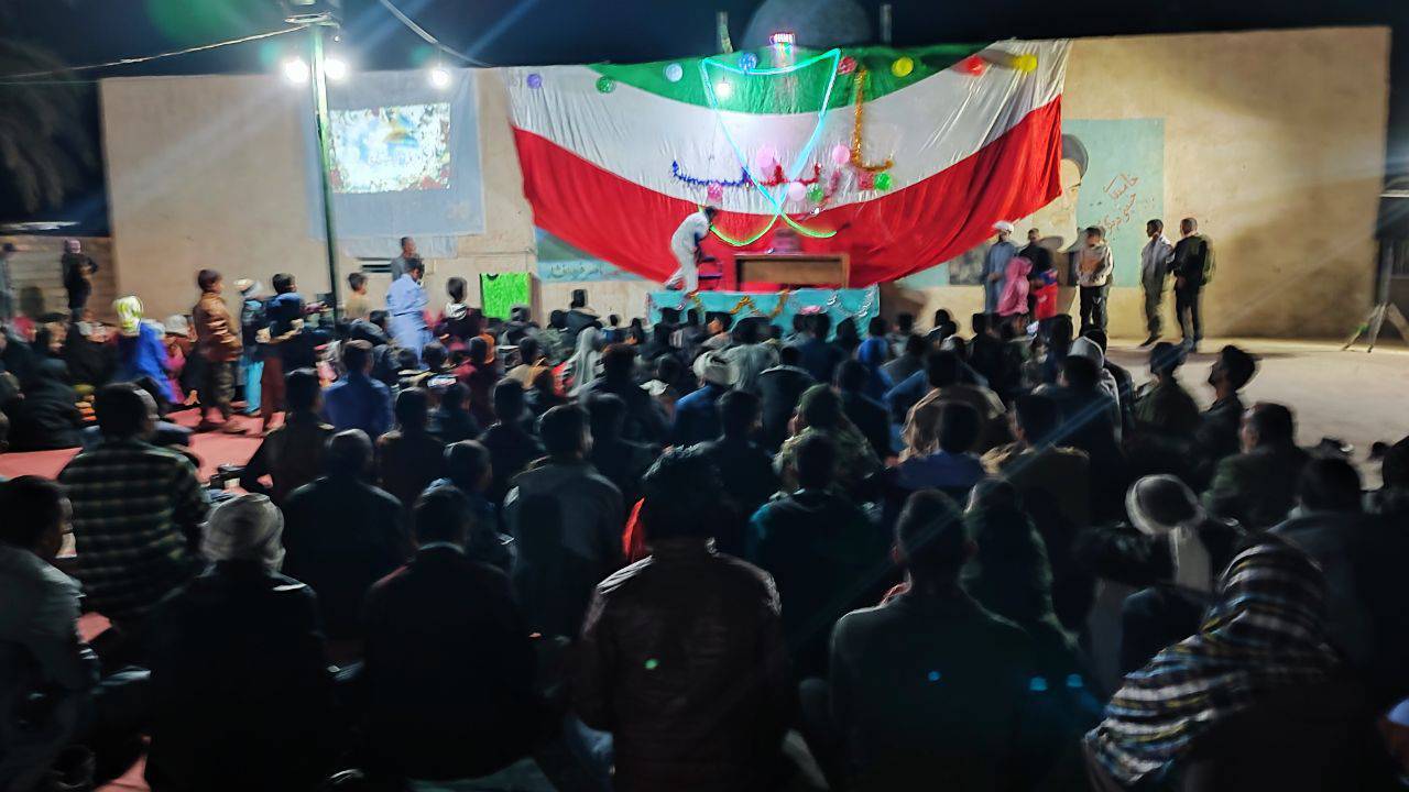 جشن بزرگ میلاد حضرت زینب (س) در ریگان برگزار شد