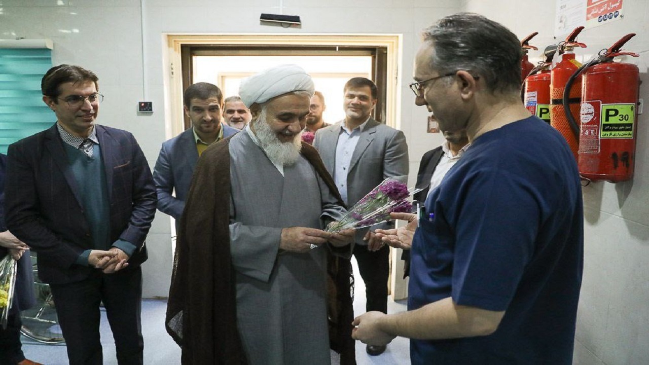 تجلیل از پرستاران بیمارستان رازی قزوین